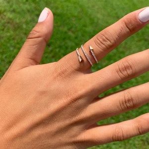 Diamond Arrow Ring